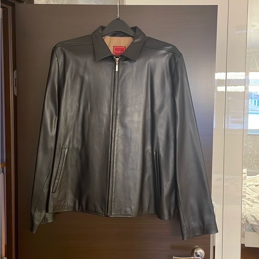 In search of: Cole Haan Lambskin City Leather Jacket